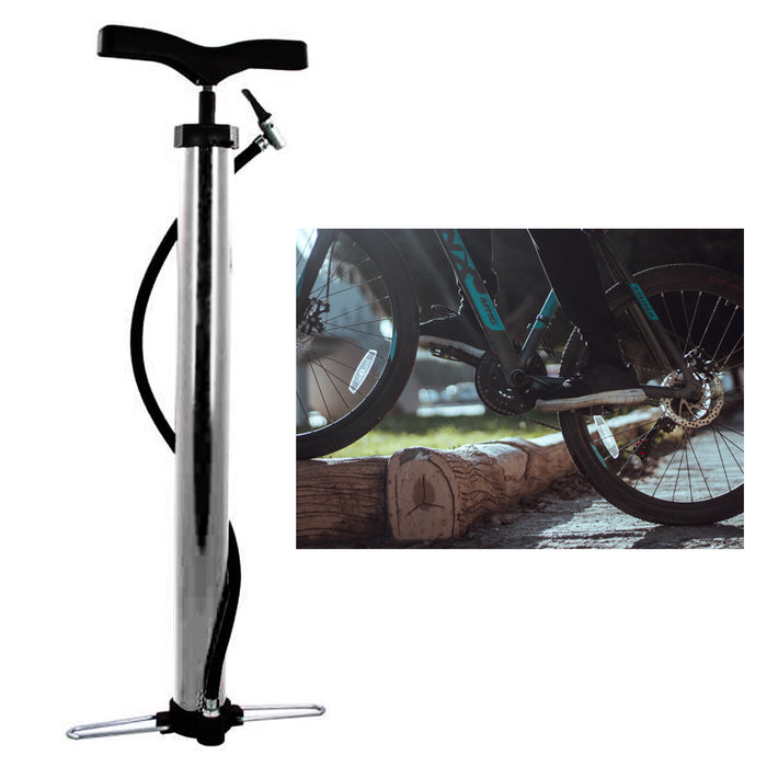 1 Hand Air Pump 20" Foot Bicycle Bike Tire Basketball Football Soccer Ball Toys