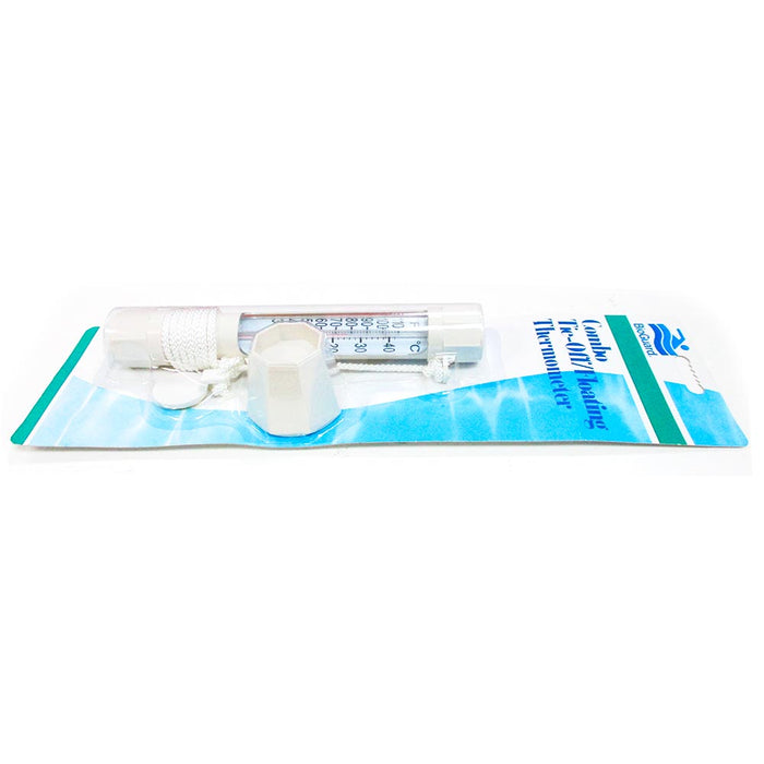 2 Pc Floating Thermometer Combo Water Temperature Swimming Pool Spa Hot Tub Cord