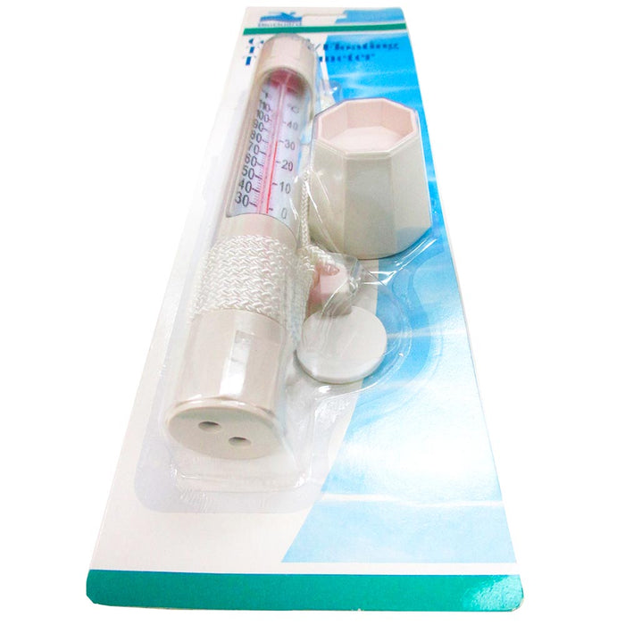 2 Pc Floating Thermometer Combo Water Temperature Swimming Pool Spa Hot Tub Cord