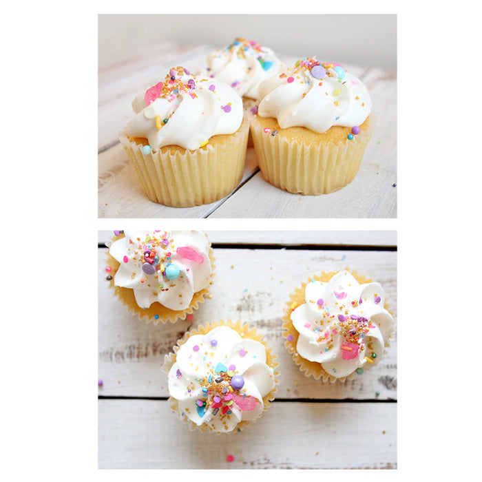 540 ct Cake Mini Muffin Cupcake Liner Baking Cup Cookie Mold Paper Liners Fluted