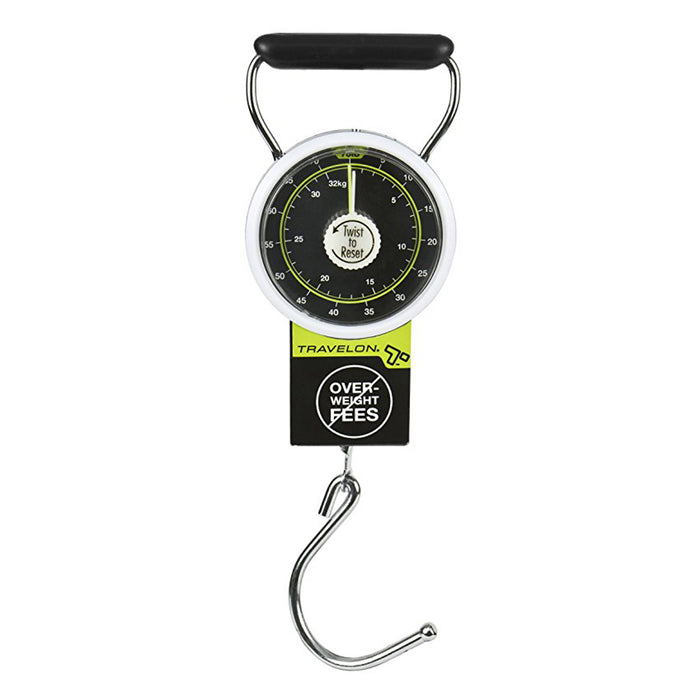 2 Pack Travelon Luggage Scale Stop and Lock Tape Measure 75 LB Travel Weight