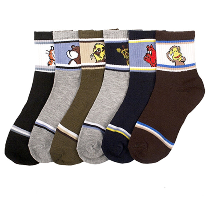 3 Pair Baby Socks Boy Shoe Size 0-12 Months Infants Newborn Cartoon Warm New !!!