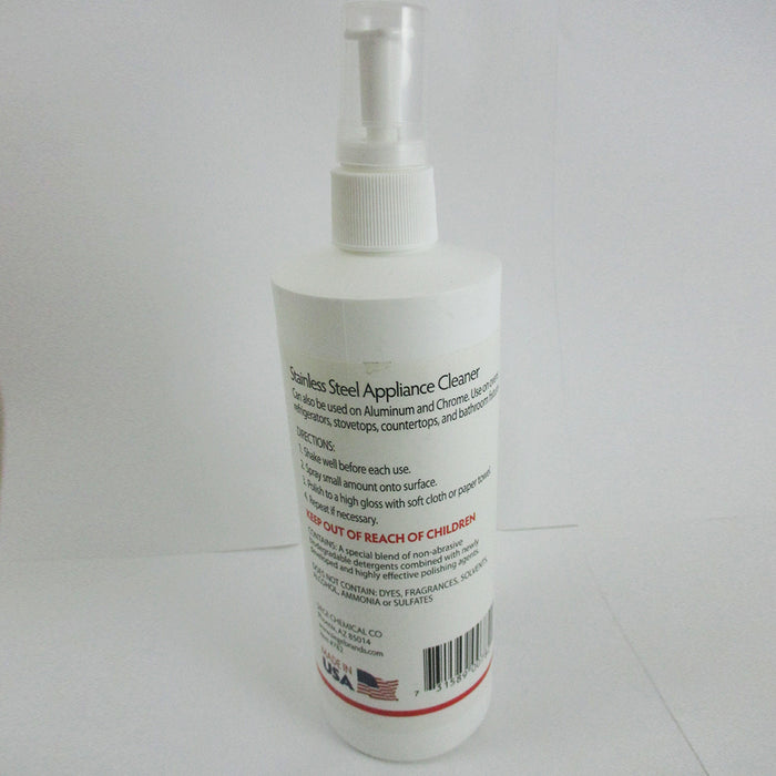 3 Stainless Steel Cleaner Polish Appliance Spray Sink Chrome Cleaner Shine 12 Oz