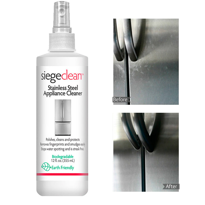 3 Stainless Steel Cleaner Polish Appliance Spray Sink Chrome Cleaner Shine 12 Oz