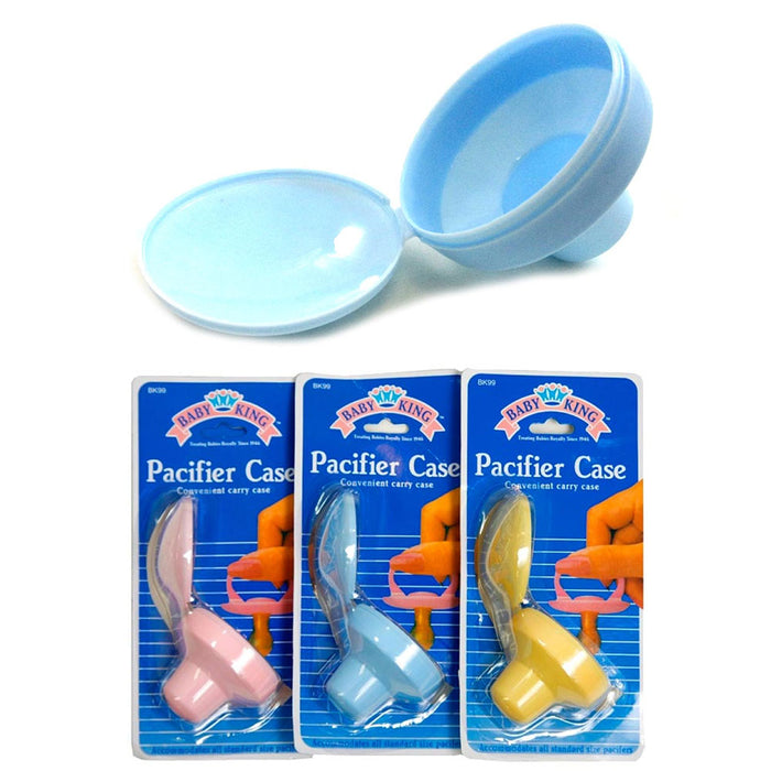 3 X Pacifier Case Portable Baby Boy Girl Infant Cradle Holder Storage Travel Box
