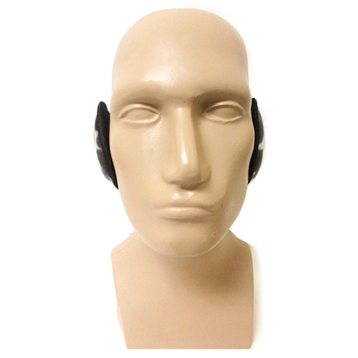 1 Black Camouflage Earmuff Warmers Winter Ear Muffs Covers Wrap Soft Unisex Camo