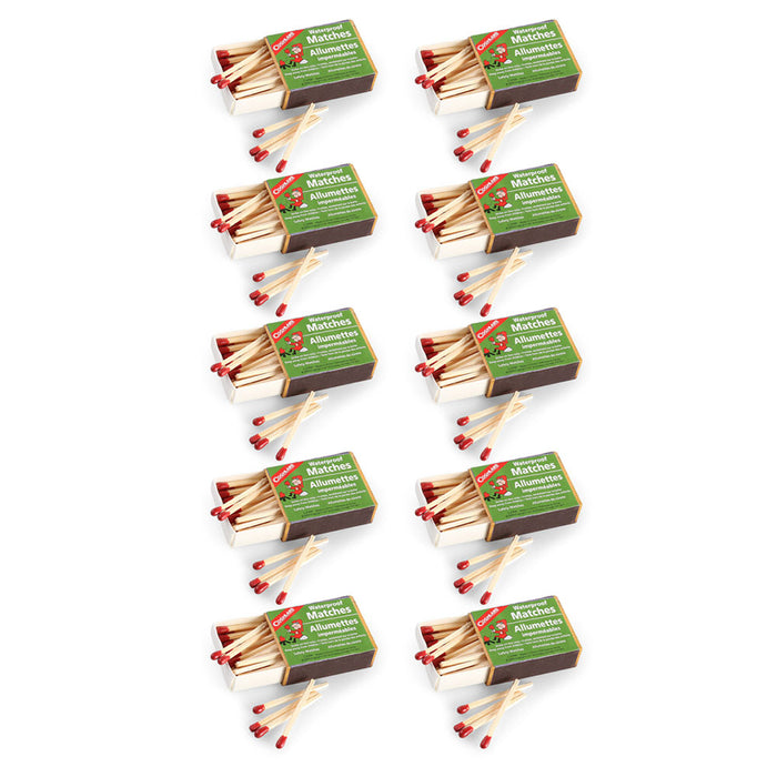 400 Pcs Waterproof Storm Matches Coghlans Windproof Survival Emergency Strikers