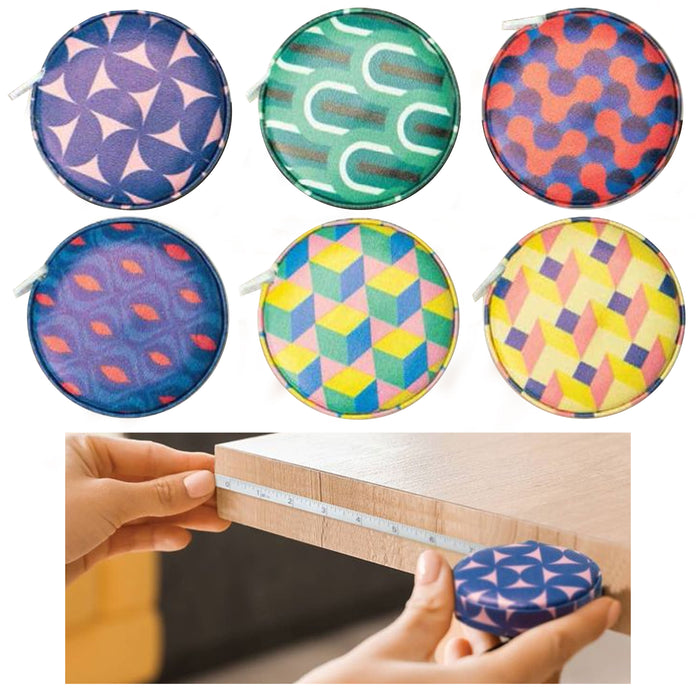 1 Pc Mini Tape Measure Small Retractable Ruler Standard Metric Measuring Sewing