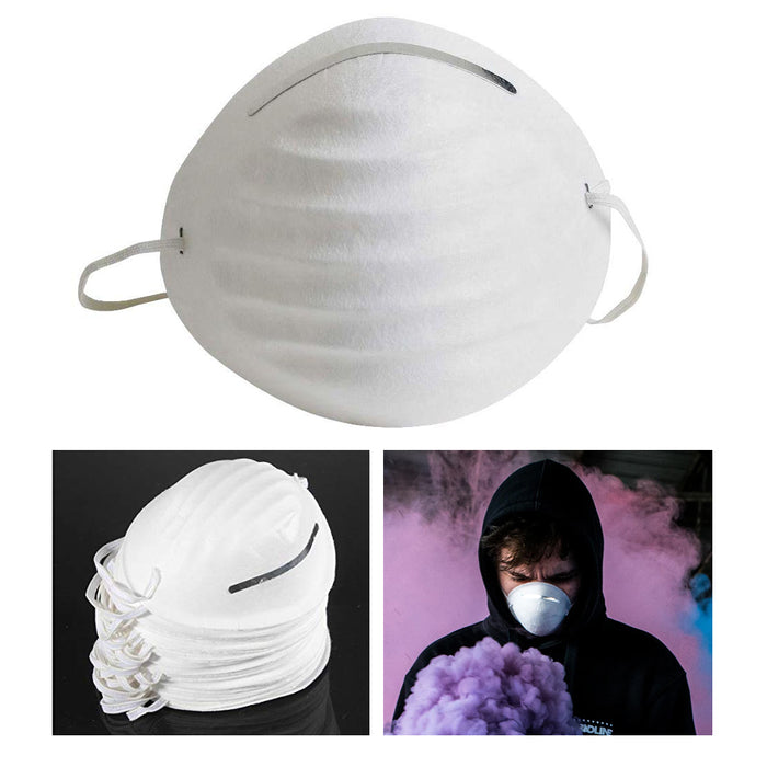 10 Pcs Disposable Medical Industry Dust Proof Mouth Cover Face Mask Valve Filter
