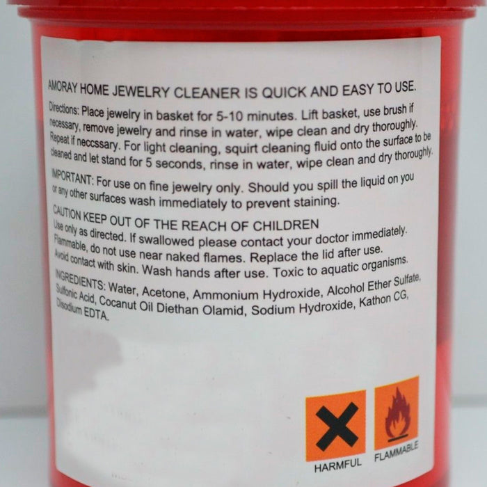 2 Jewelry Cleaner Solution Safely Clean All Jewelry Gold Silver Diamonds Stones