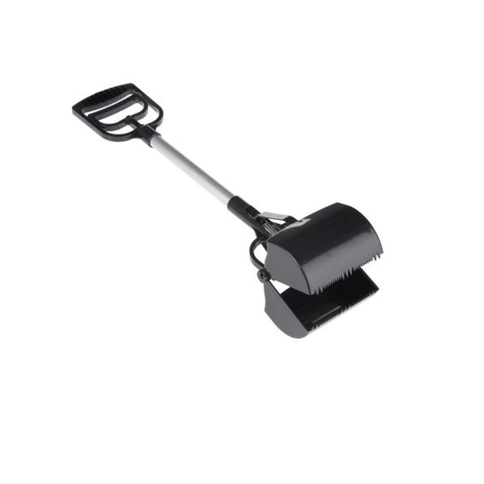 1 Dog Cat Pooper Scooper Rake Pet Large Metal Base Waste Poop Clean Up Grip Clip