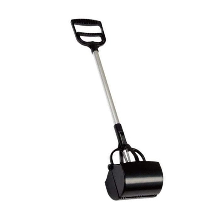 1 Dog Cat Pooper Scooper Rake Pet Large Metal Base Waste Poop Clean Up Grip Clip