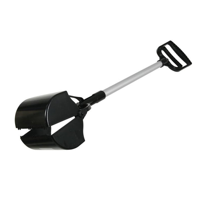 1 Dog Cat Pooper Scooper Rake Pet Large Metal Base Waste Poop Clean Up Grip Clip