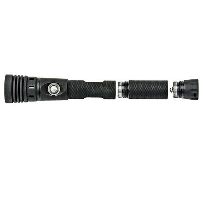 Underwater Flashlight Scuba Diving Dive Light Waterproof Rechargeable Torch Lamp