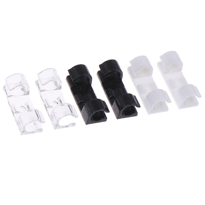 20 X Finisher Wire Clamp Organizer Securing Cable Storage Clips Buckle Line Tool