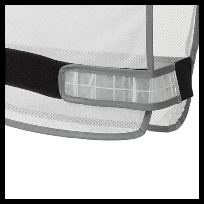 Reflective Mesh Safety Vest Pockets High Visibility Breathable Construction Work