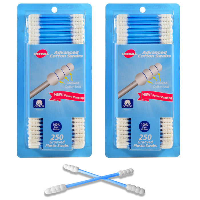 500 Ct Medical Buds Cotton Swabs Applicator Nose Ear Clean Makeup Double Head