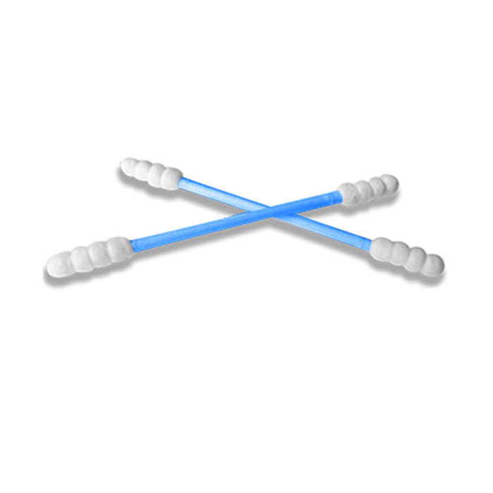 1000 Ct Grooved Cotton Swabs Ear Bud Cleaning Tip Plastic Stick Safe Soft New !