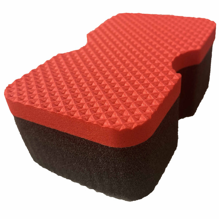 2 Pack Shoe Shine Polishing Sponge Instant Cleaning Leather Care Protector Boots