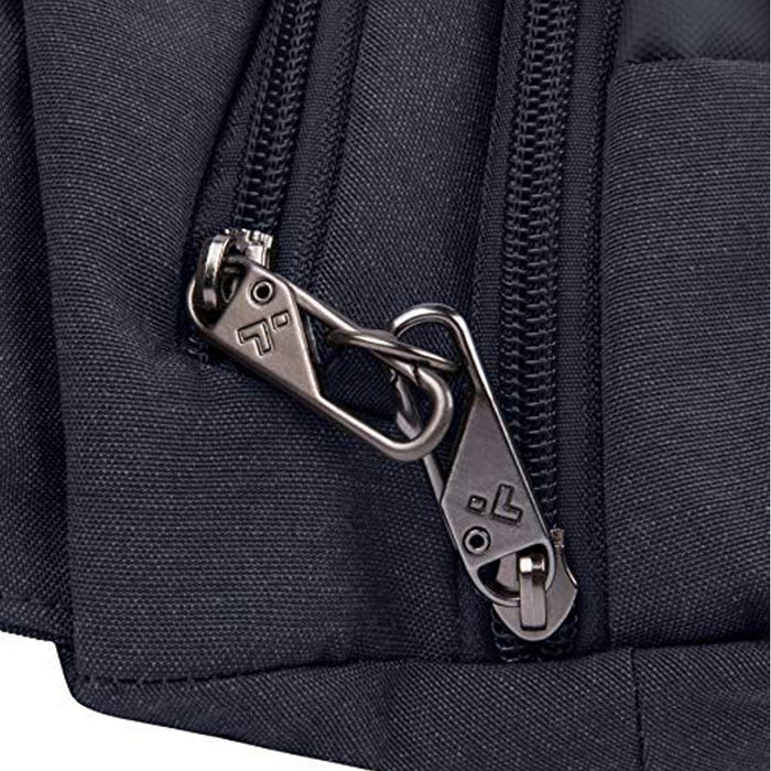 Travelon Anti Theft Fanny Pack RFID Blocking Waist Wallet Travel Bag Luxury Navy