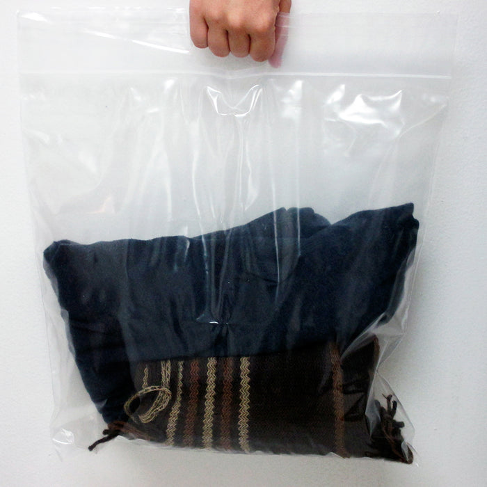 3 Clear Large Bags 15x15 Storage Clothes Shoes Cover Dust Travel Storage