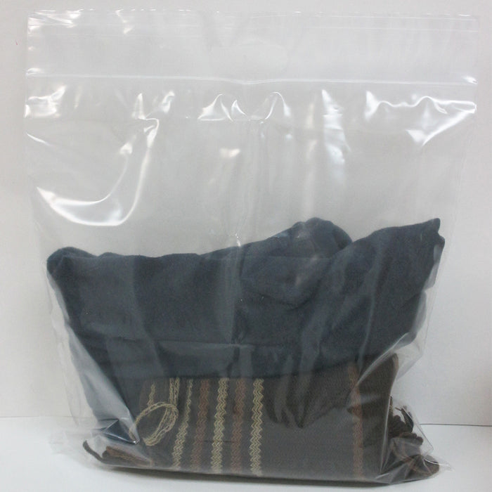12 Clear Large Bag 15x15 Storage Clothes Shoes Cover Dust Storage Travel Airport