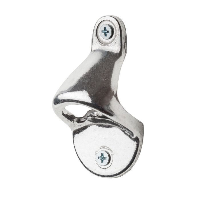 2 Pc Bottle Cap Opener Aluminum Wall Mount Screws Bar Wine Beer Soda Glass Tool
