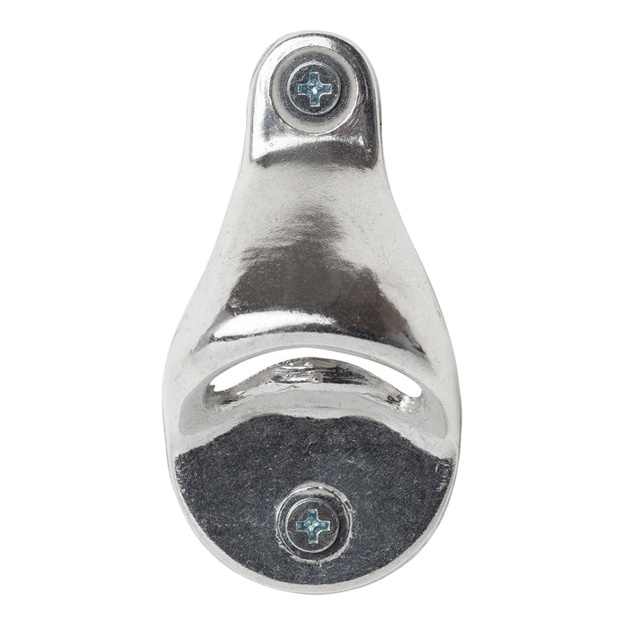 2 Pc Bottle Cap Opener Aluminum Wall Mount Screws Bar Wine Beer Soda Glass Tool