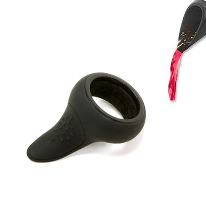 Drip Proof Wine Bottle Cap Alcohol Drop Proof Collar Ring Home Bar Accessories