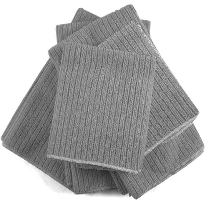 10 Pc Absorbent Dish Drying Towel Microfiber Cleaning Wash Cloth Rag Set Premium