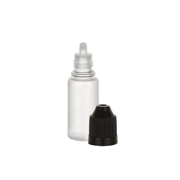 100PC 10ml Empty Plastic LDPE Bottles Eye Liquid Dropper Tip Squeezable US STOCK