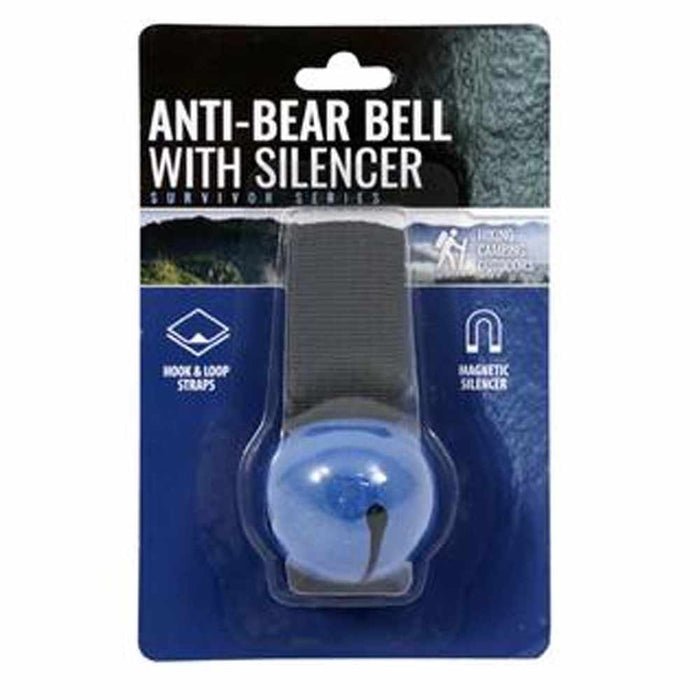 2PC Magnetic Loop Strap Anti Bear Bell Silencer Startling Animals Camping Hiking