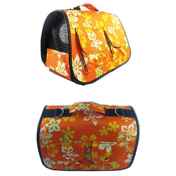 Portable Pet Carrier Dog Cat Tote Crate House Kennel Cage Travel Bag Purse Light