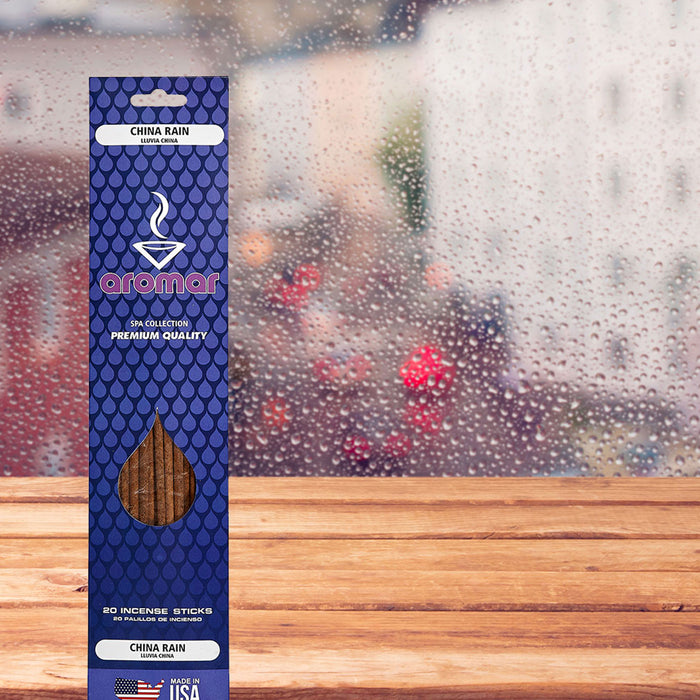 80 X Incense Sticks China Rain Scent Hand Dipped Burning Fragrance Aroma Therapy