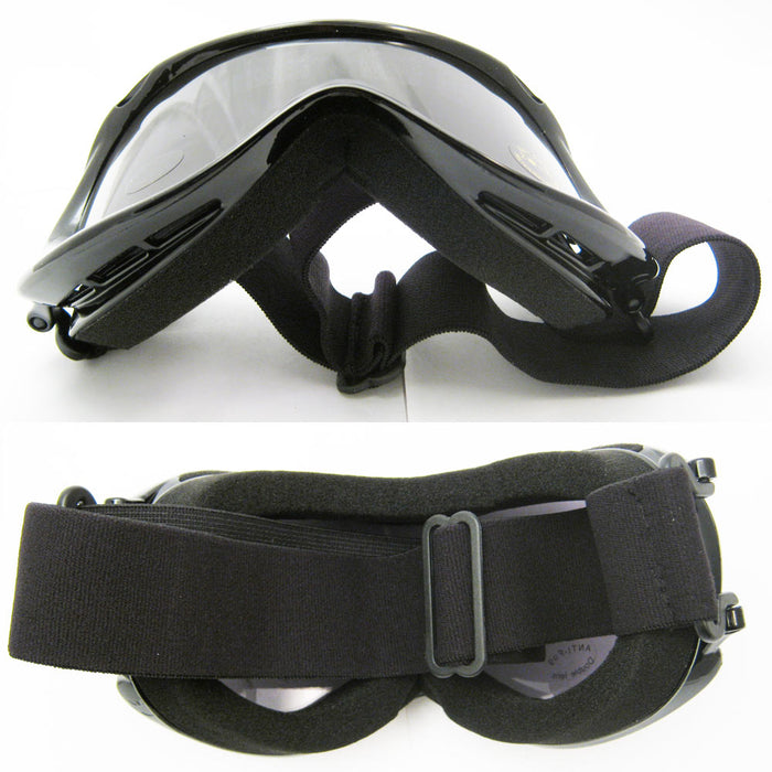 Black Ski Snow Goggles Snowboard Glasses Skiing Sports Adult Man Woman Lens Snow