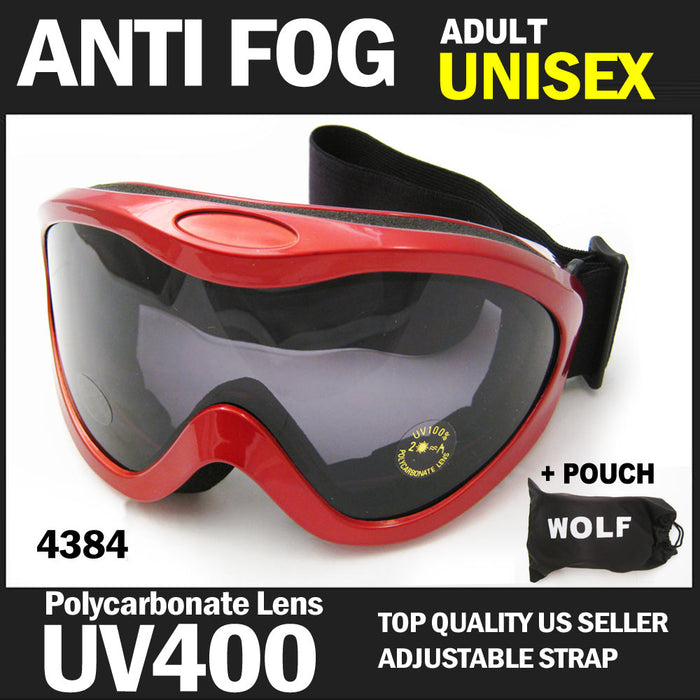New Snowboard Goggles Snow Glasses Sun Sports Lens Sunglasses Men Women Lens Red
