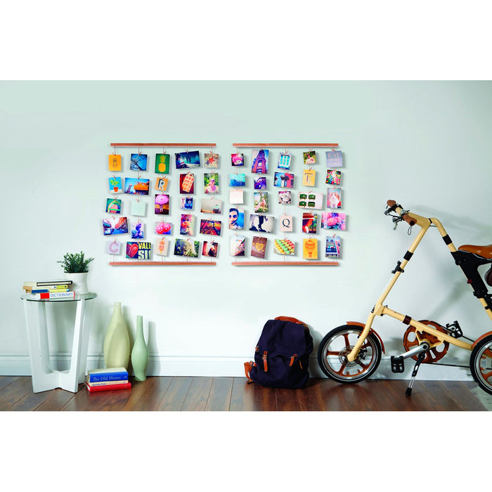 Umbra Hangit Photo Display Picture Frame Room Wall Decor Clothespin Office Gift