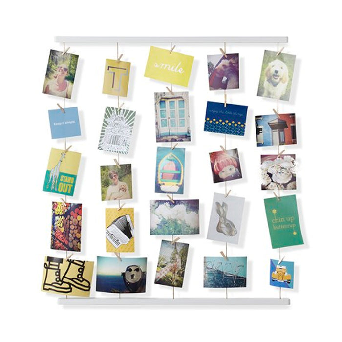 Umbra Hangit Photo Display Picture Frame Room Wall Decor Clothespin Office Gift