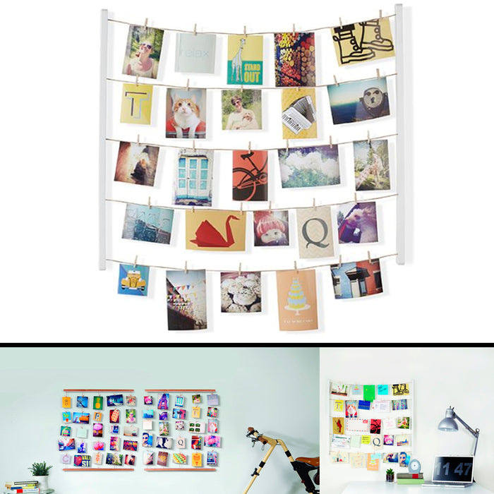 Umbra Hangit Photo Display Picture Frame Room Wall Decor Clothespin Office Gift