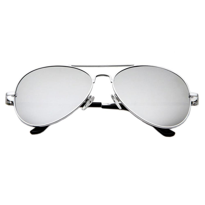 2 Pack Sunglasses Lens Metal Retro Shade Vintage Pilot Fashion Woman Men