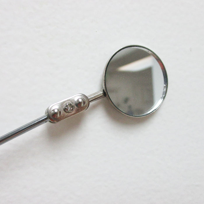 2 Telescopic Inspection Mirror Flexible 360 Swivel for Extra Viewing Extends 18"