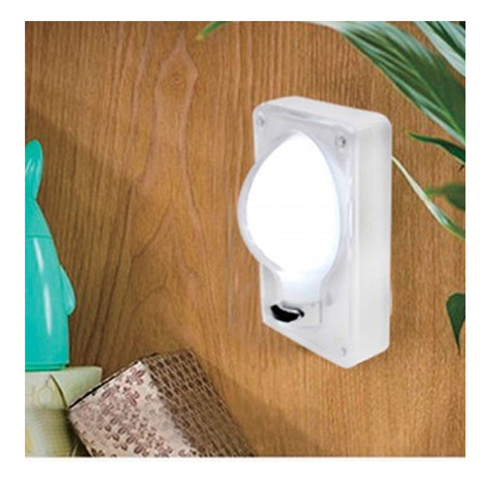 4 COB LED Bulb Switch Light Countertop Display Stick On Battery Power Mount Lamp
