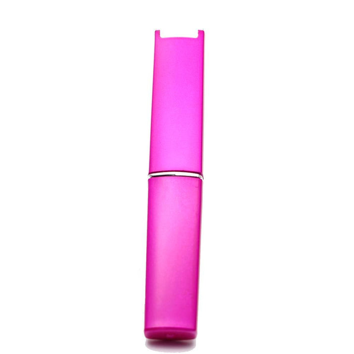 8 Case Crystal Glass Finger Nail File 4" Hard Case Protector Quality Accessory