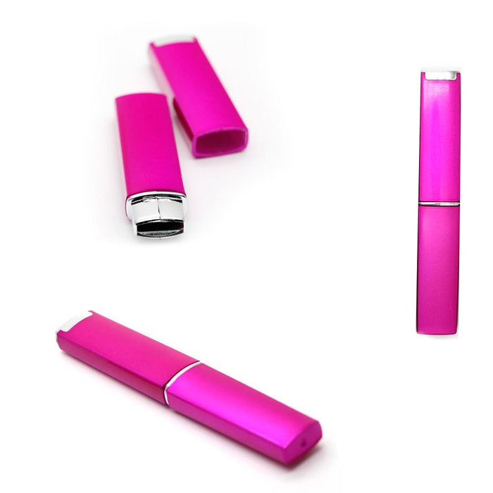 4 Pc Nail File Case Buffing Holder 4" Container Protector Accessory Hard Case !