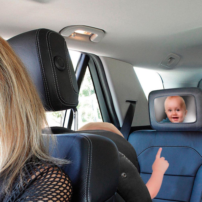 Baby Car Mirror Infant Rear Facing Seat Wide Clear View Shatterproof Adjustable