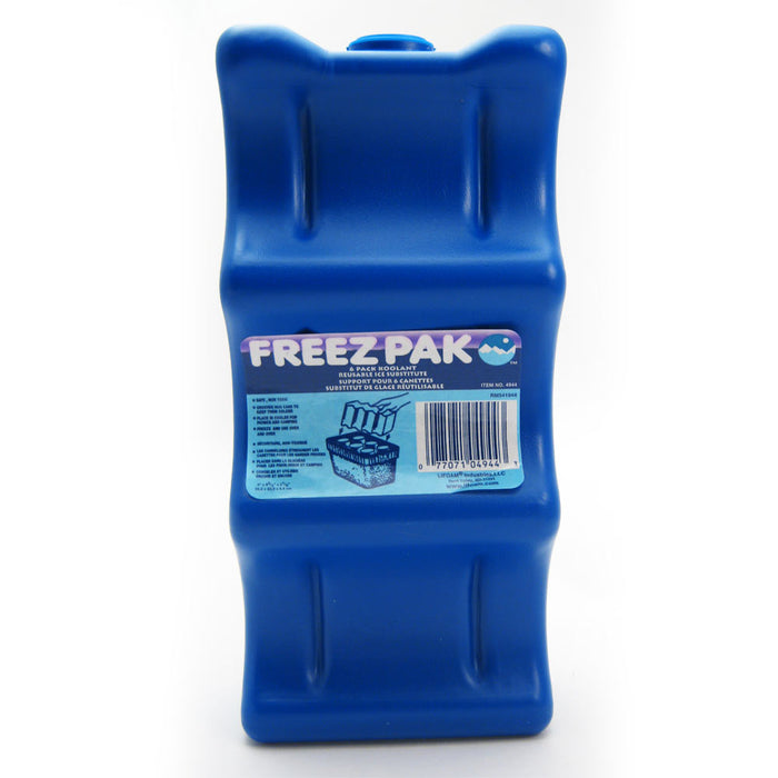 2 x 6 Can Freez Kollant Can Cooler Pack Gel Cold Ice Substiute Hold 6 Soda Beer