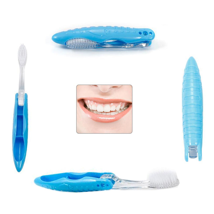4 Portable Disposable Foldable Folding Toothbrush Case Travel Hygiene Oral Care