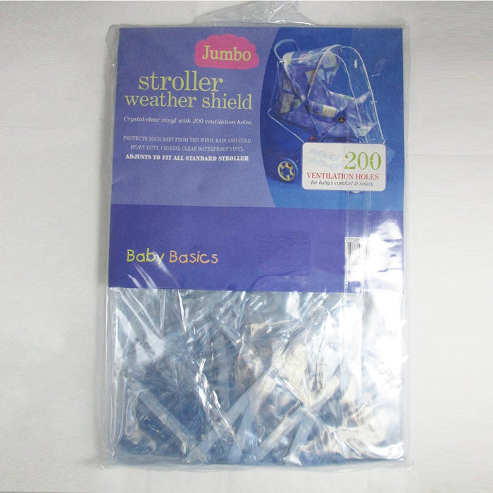 Weather Shield Stroller Rain Cover Canopy Standard Waterproof Universal Size New