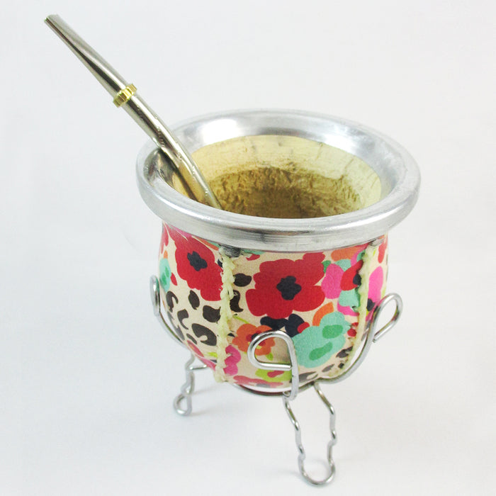 Mate Gourd Cup Bombilla Straw Argentina Weight Loss Detox Diet Tea Drink 32418 !