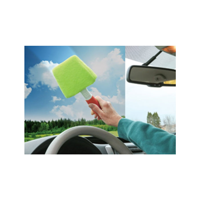 1 Window Cleaner Microfiber Auto Windshield Clean Car Wiper Glass Tool Brush Kit